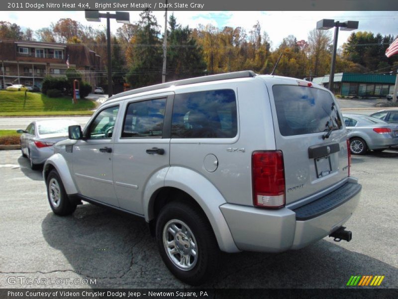 Bright Silver Metallic / Dark Slate Gray 2011 Dodge Nitro Heat 4x4