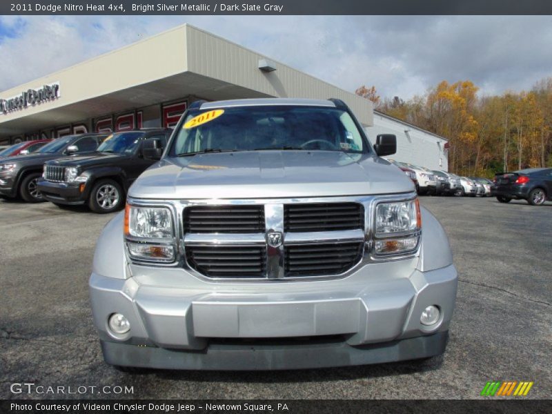 Bright Silver Metallic / Dark Slate Gray 2011 Dodge Nitro Heat 4x4