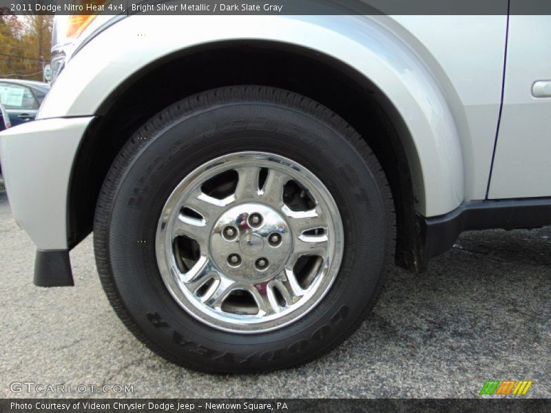 Bright Silver Metallic / Dark Slate Gray 2011 Dodge Nitro Heat 4x4