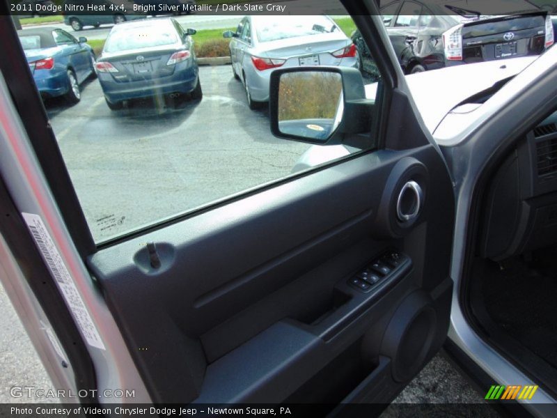 Bright Silver Metallic / Dark Slate Gray 2011 Dodge Nitro Heat 4x4