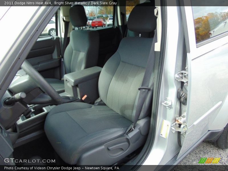 Bright Silver Metallic / Dark Slate Gray 2011 Dodge Nitro Heat 4x4