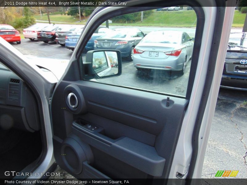 Bright Silver Metallic / Dark Slate Gray 2011 Dodge Nitro Heat 4x4