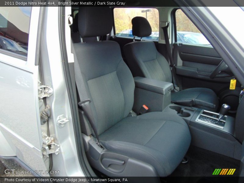Bright Silver Metallic / Dark Slate Gray 2011 Dodge Nitro Heat 4x4