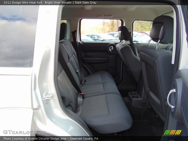 Bright Silver Metallic / Dark Slate Gray 2011 Dodge Nitro Heat 4x4