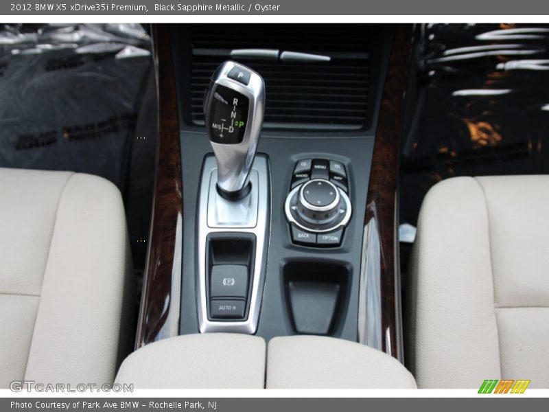 Black Sapphire Metallic / Oyster 2012 BMW X5 xDrive35i Premium