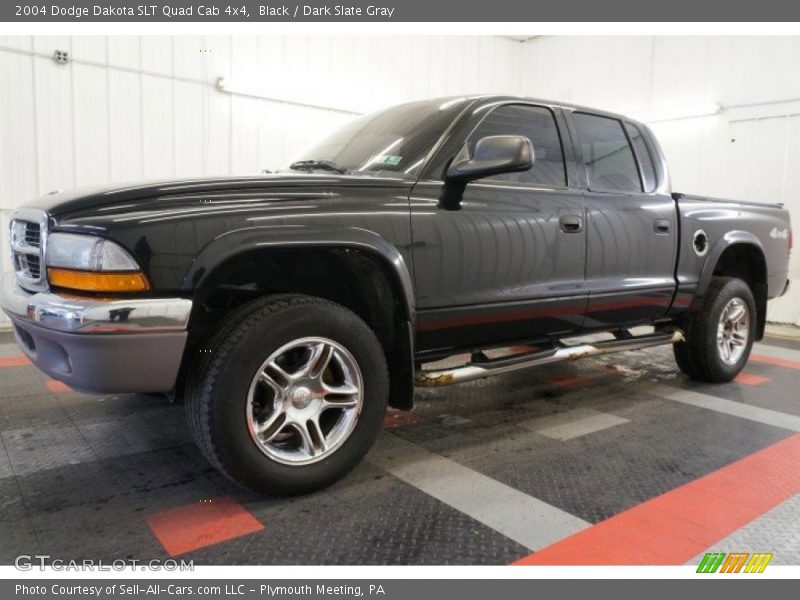 Black / Dark Slate Gray 2004 Dodge Dakota SLT Quad Cab 4x4