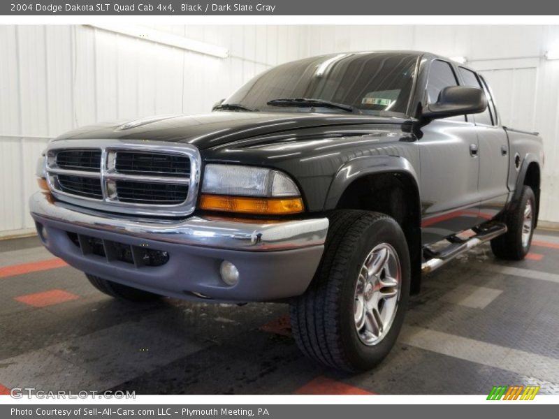 Black / Dark Slate Gray 2004 Dodge Dakota SLT Quad Cab 4x4