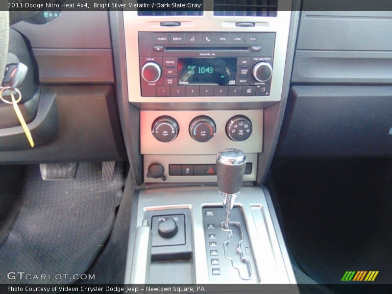 Bright Silver Metallic / Dark Slate Gray 2011 Dodge Nitro Heat 4x4