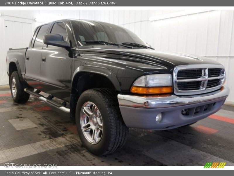 Black / Dark Slate Gray 2004 Dodge Dakota SLT Quad Cab 4x4