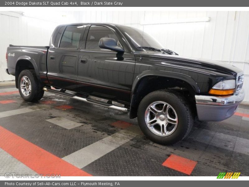 Black / Dark Slate Gray 2004 Dodge Dakota SLT Quad Cab 4x4