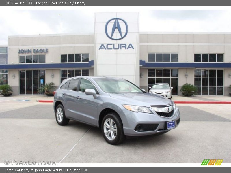 Forged Silver Metallic / Ebony 2015 Acura RDX
