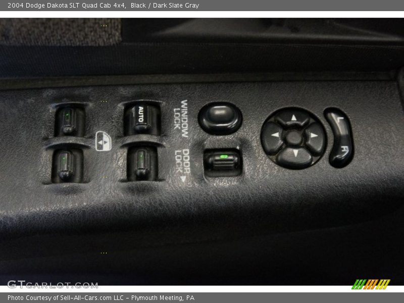 Black / Dark Slate Gray 2004 Dodge Dakota SLT Quad Cab 4x4