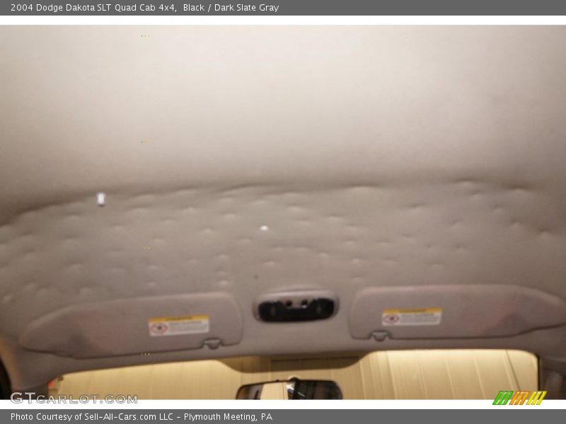 Black / Dark Slate Gray 2004 Dodge Dakota SLT Quad Cab 4x4