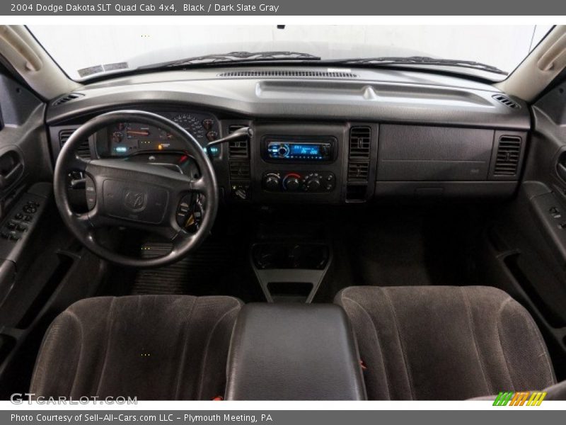 Black / Dark Slate Gray 2004 Dodge Dakota SLT Quad Cab 4x4