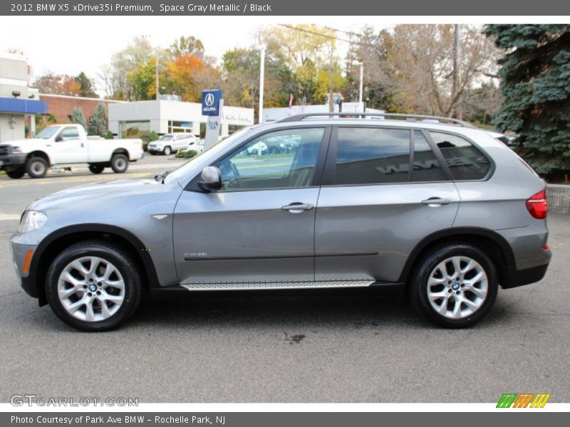 Space Gray Metallic / Black 2012 BMW X5 xDrive35i Premium