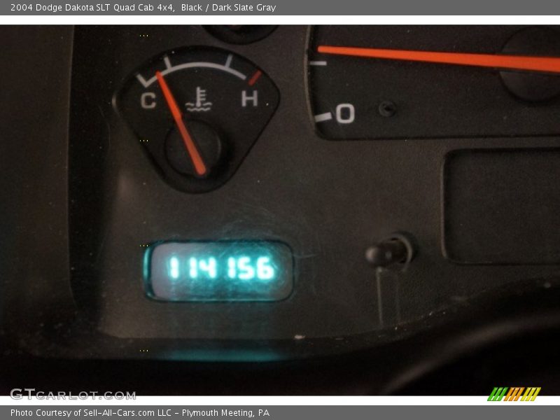 Black / Dark Slate Gray 2004 Dodge Dakota SLT Quad Cab 4x4