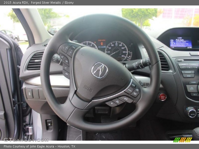 Forged Silver Metallic / Ebony 2015 Acura RDX