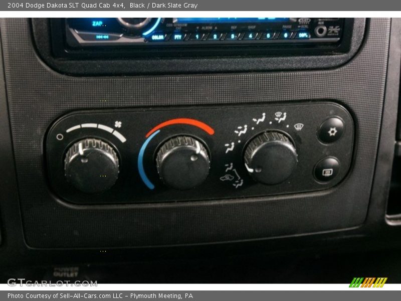 Black / Dark Slate Gray 2004 Dodge Dakota SLT Quad Cab 4x4