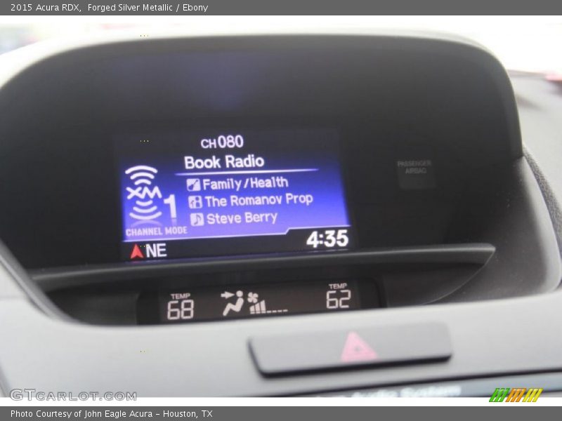 Forged Silver Metallic / Ebony 2015 Acura RDX