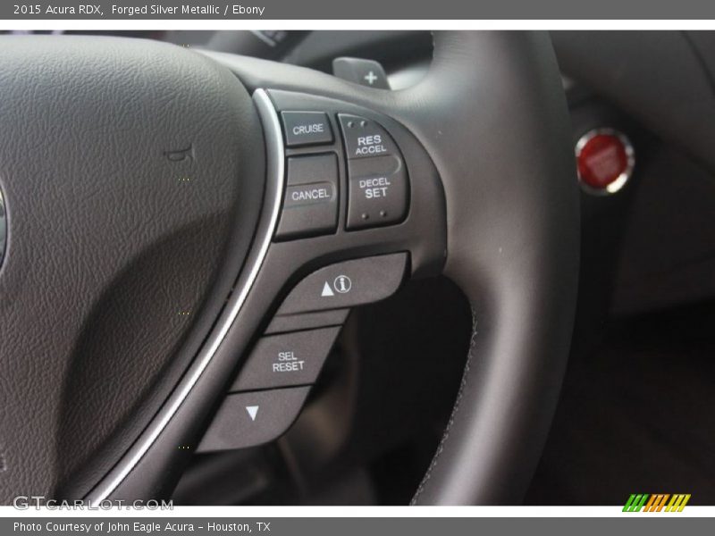 Forged Silver Metallic / Ebony 2015 Acura RDX