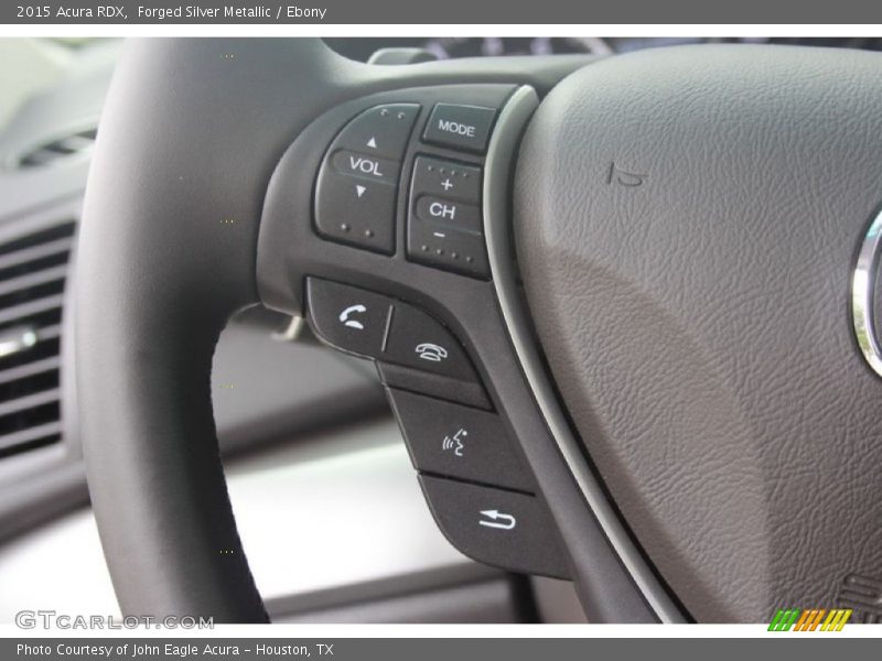 Forged Silver Metallic / Ebony 2015 Acura RDX