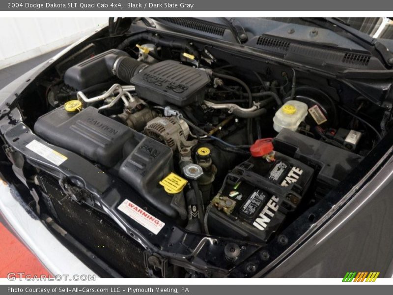 Black / Dark Slate Gray 2004 Dodge Dakota SLT Quad Cab 4x4
