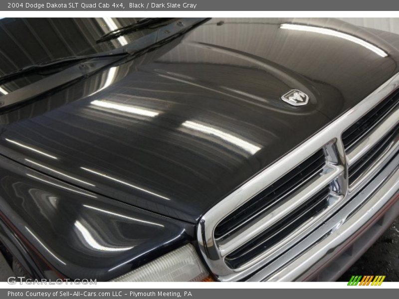 Black / Dark Slate Gray 2004 Dodge Dakota SLT Quad Cab 4x4