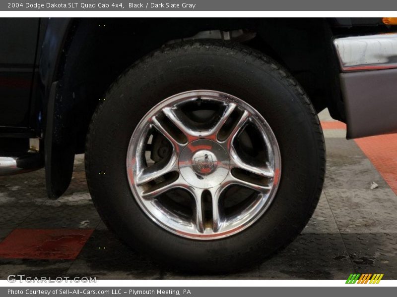 Black / Dark Slate Gray 2004 Dodge Dakota SLT Quad Cab 4x4