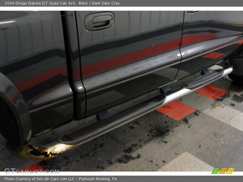 Black / Dark Slate Gray 2004 Dodge Dakota SLT Quad Cab 4x4