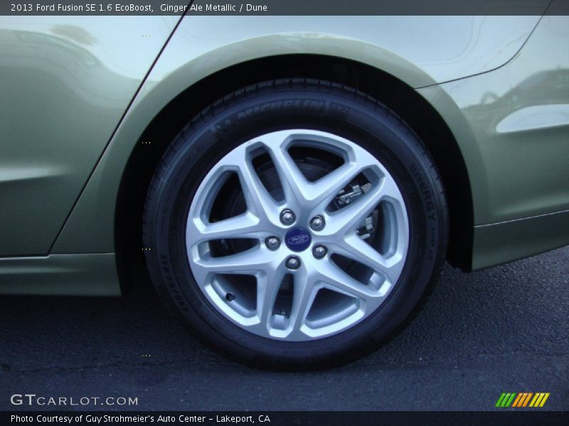 Ginger Ale Metallic / Dune 2013 Ford Fusion SE 1.6 EcoBoost