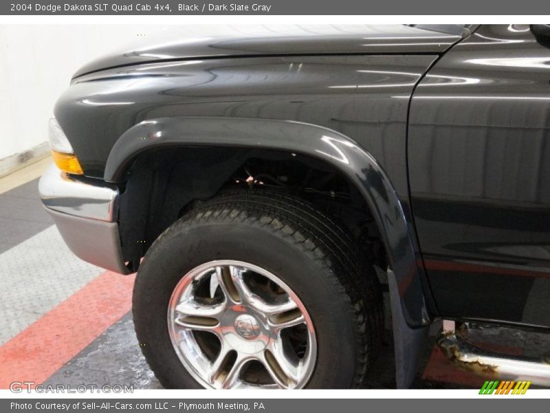 Black / Dark Slate Gray 2004 Dodge Dakota SLT Quad Cab 4x4