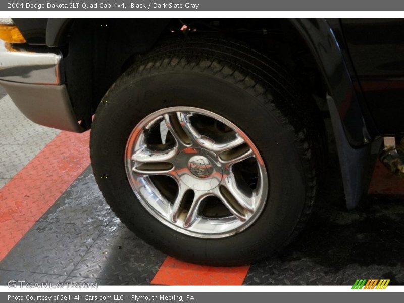 Black / Dark Slate Gray 2004 Dodge Dakota SLT Quad Cab 4x4