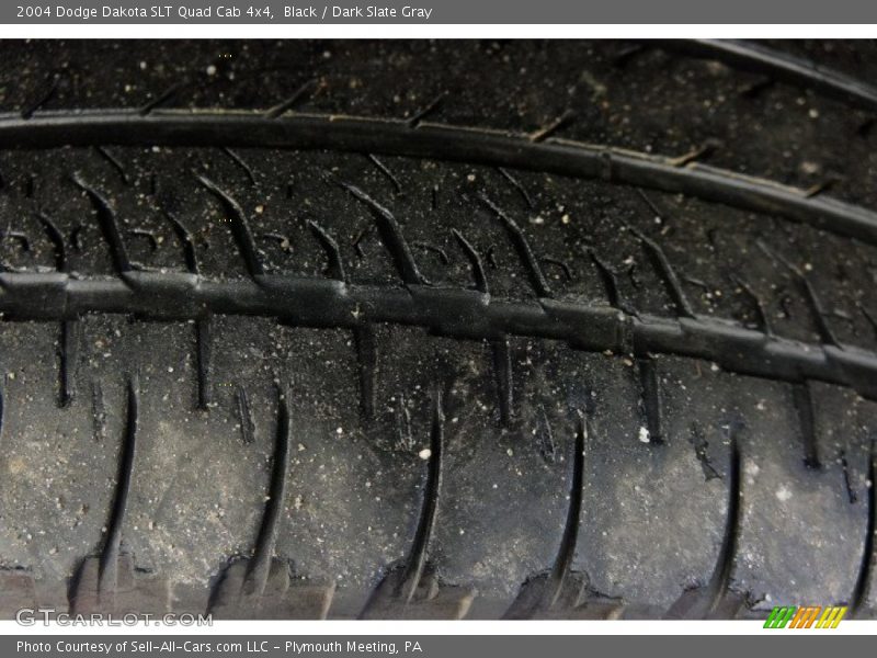 Black / Dark Slate Gray 2004 Dodge Dakota SLT Quad Cab 4x4