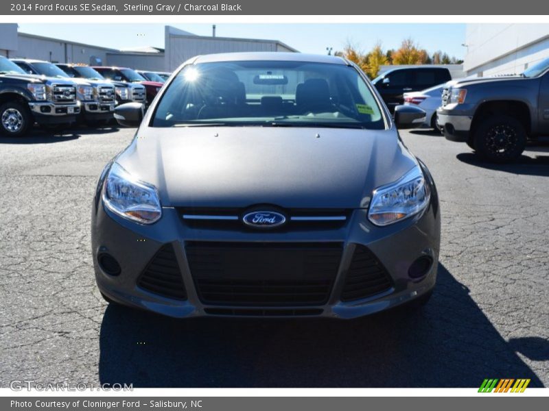 Sterling Gray / Charcoal Black 2014 Ford Focus SE Sedan