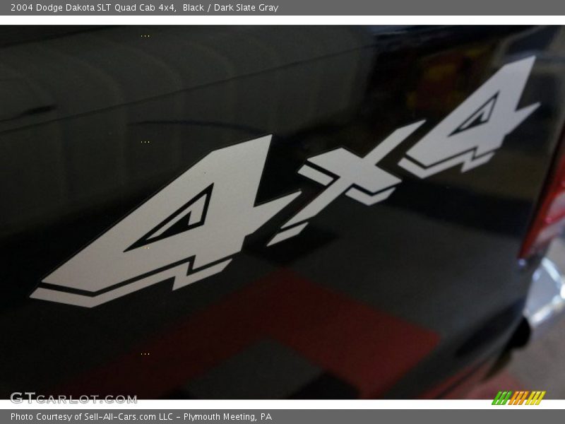 Black / Dark Slate Gray 2004 Dodge Dakota SLT Quad Cab 4x4