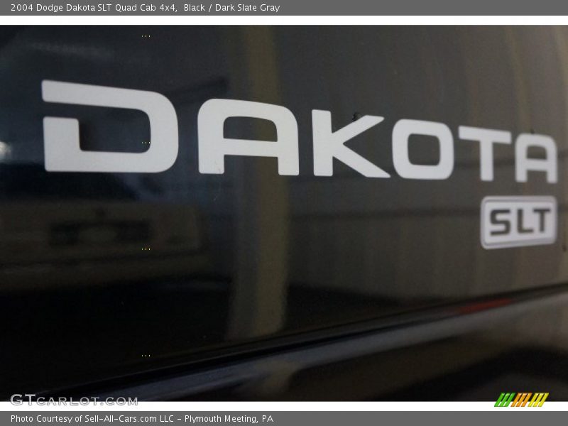 Black / Dark Slate Gray 2004 Dodge Dakota SLT Quad Cab 4x4