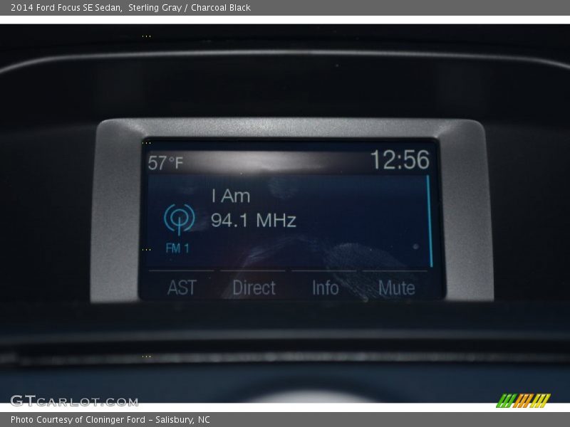 Sterling Gray / Charcoal Black 2014 Ford Focus SE Sedan
