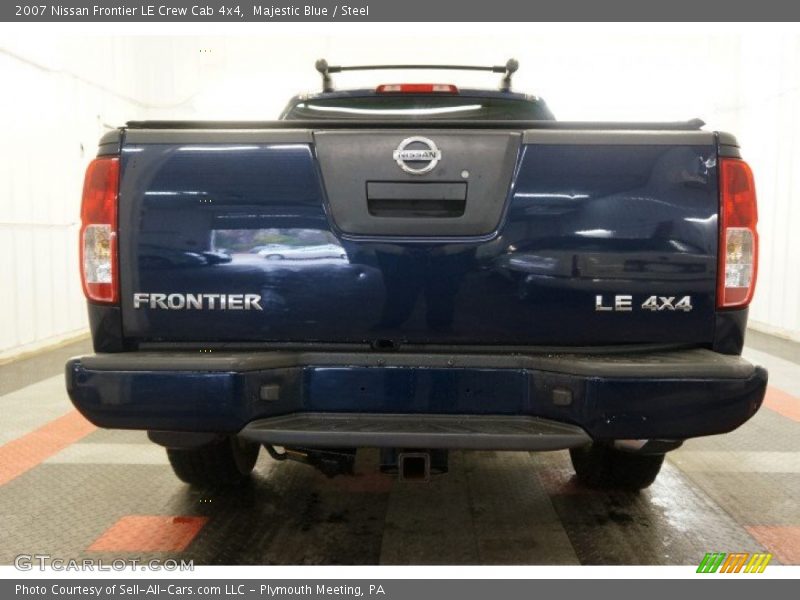 Majestic Blue / Steel 2007 Nissan Frontier LE Crew Cab 4x4