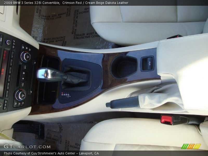Crimson Red / Cream Beige Dakota Leather 2009 BMW 3 Series 328i Convertible