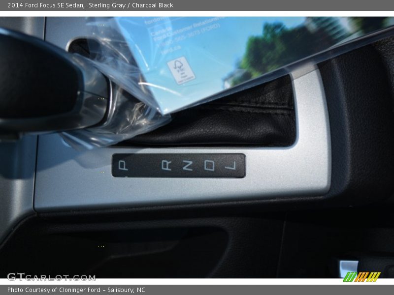 Sterling Gray / Charcoal Black 2014 Ford Focus SE Sedan
