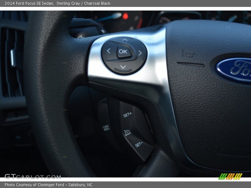 Sterling Gray / Charcoal Black 2014 Ford Focus SE Sedan