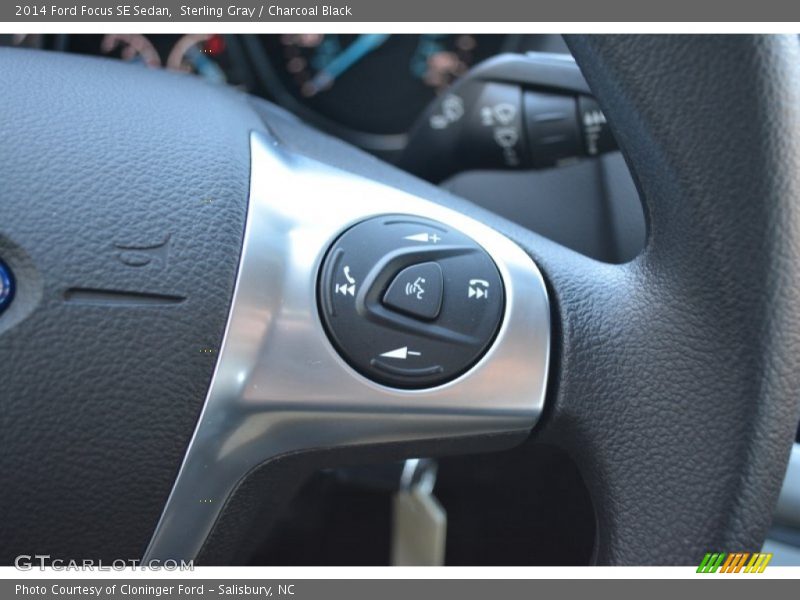 Sterling Gray / Charcoal Black 2014 Ford Focus SE Sedan