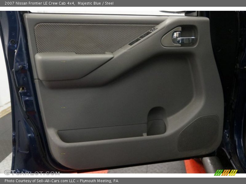 Majestic Blue / Steel 2007 Nissan Frontier LE Crew Cab 4x4