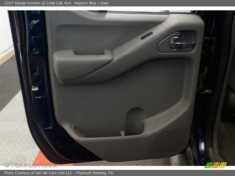 Majestic Blue / Steel 2007 Nissan Frontier LE Crew Cab 4x4