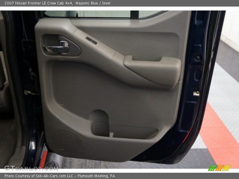 Majestic Blue / Steel 2007 Nissan Frontier LE Crew Cab 4x4