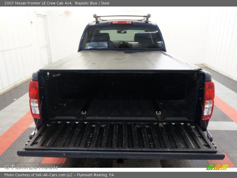 Majestic Blue / Steel 2007 Nissan Frontier LE Crew Cab 4x4