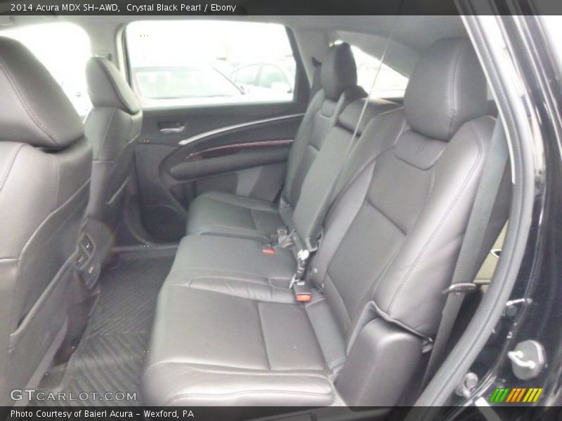 Crystal Black Pearl / Ebony 2014 Acura MDX SH-AWD