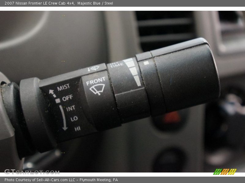 Majestic Blue / Steel 2007 Nissan Frontier LE Crew Cab 4x4