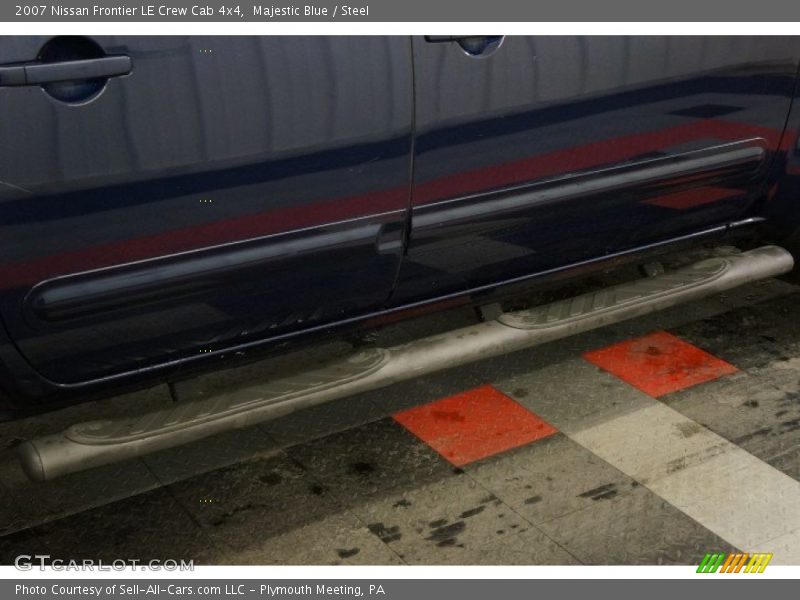Majestic Blue / Steel 2007 Nissan Frontier LE Crew Cab 4x4