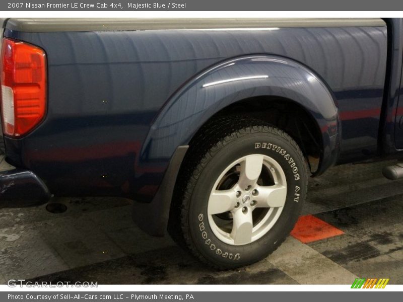 Majestic Blue / Steel 2007 Nissan Frontier LE Crew Cab 4x4